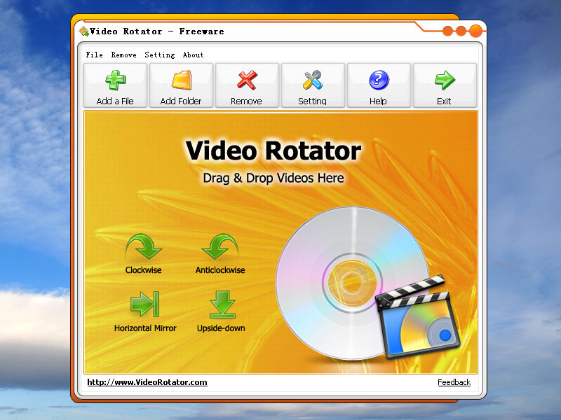 Free Video Rotator