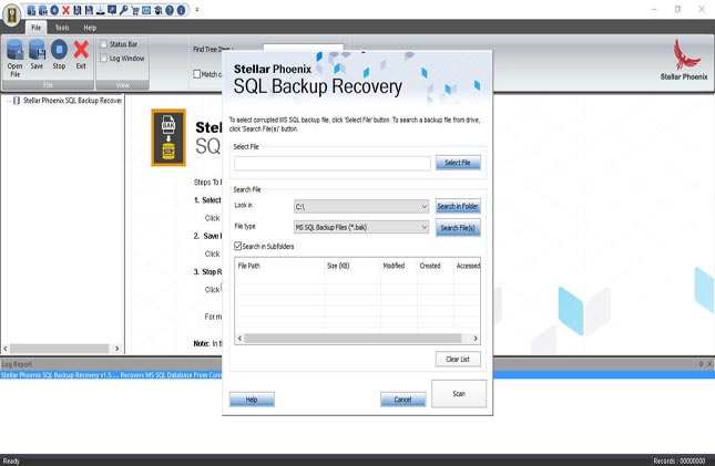 Stellar Phoenix SQL Backup Recovery