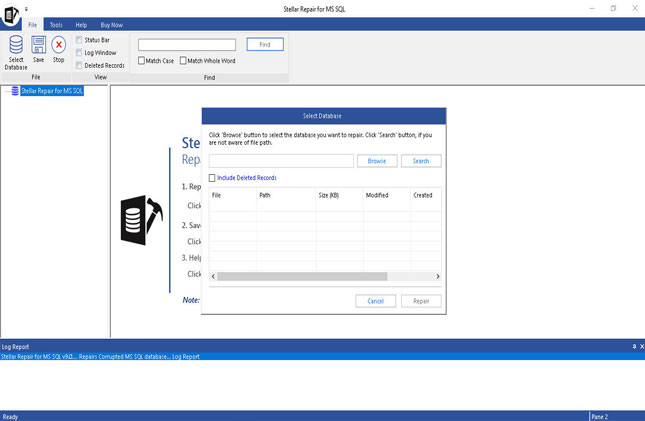 Stellar Repair for MS SQL Technician