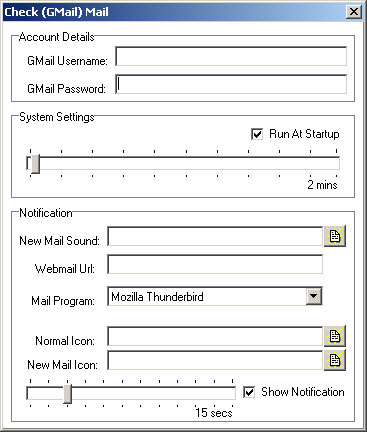 Check Mail (GMail)