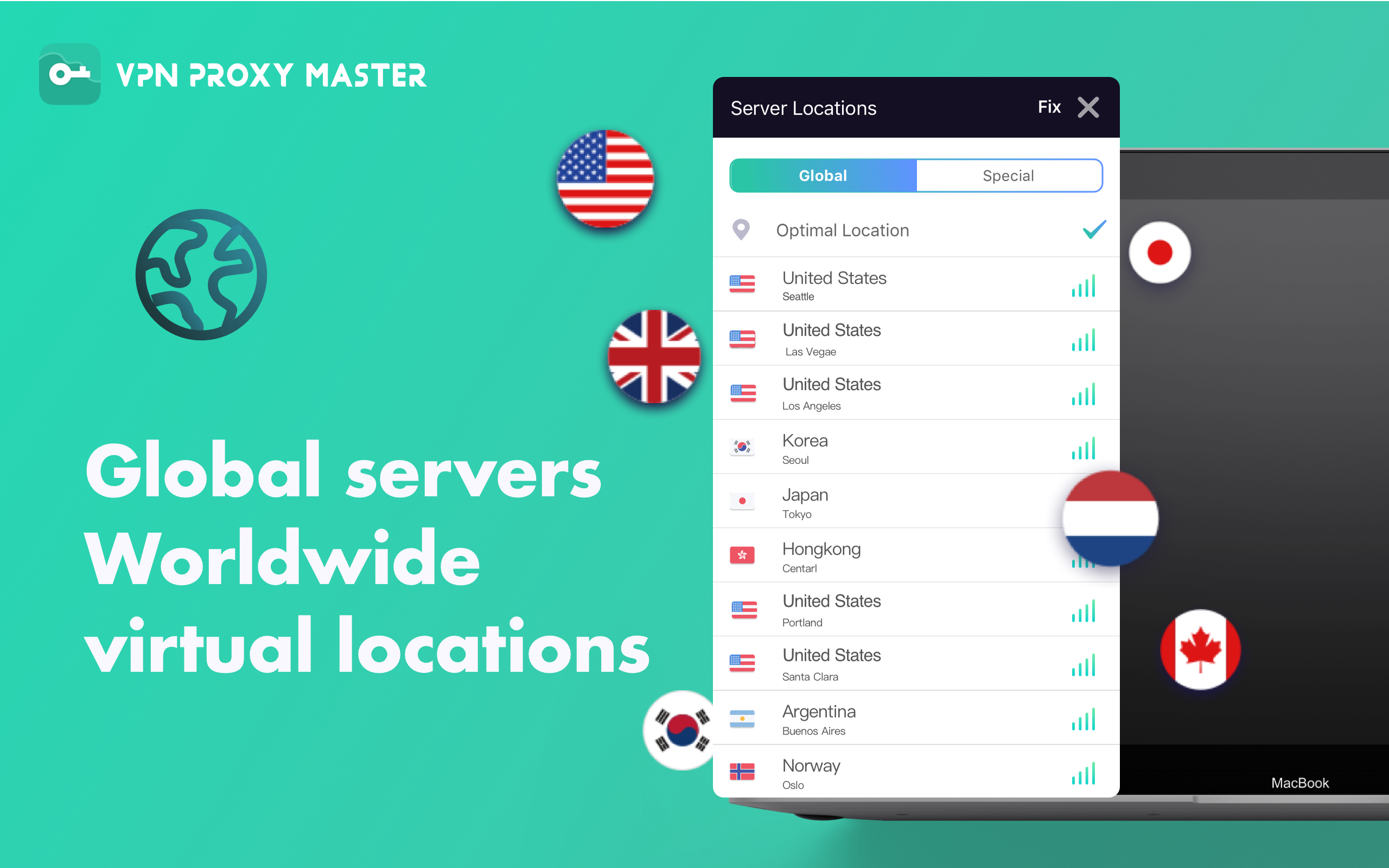 VPN Proxy Master Unlimited VPN for Mac