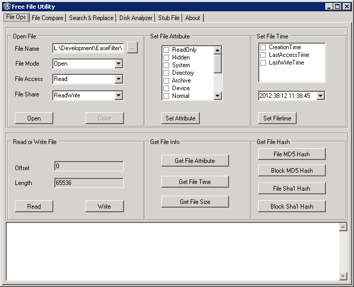 Free File Utilities