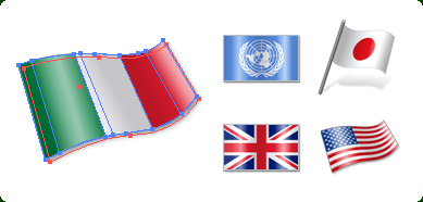 Icons-Land Flags Vector Icons