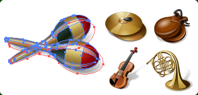 Icons-Land Musical Instruments Vector Icons