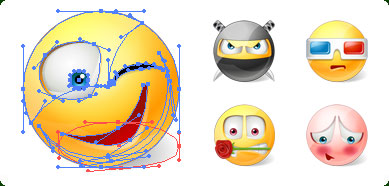 Icons-Land XAML Emoticons