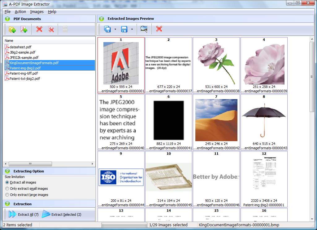 A-PDF Image Extractor