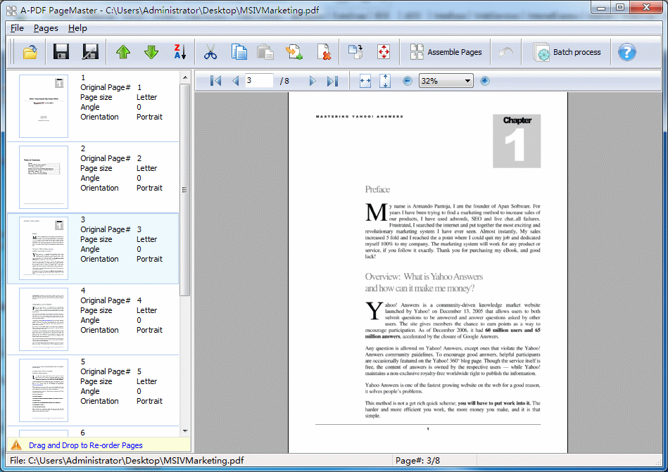 A-PDF Page Master