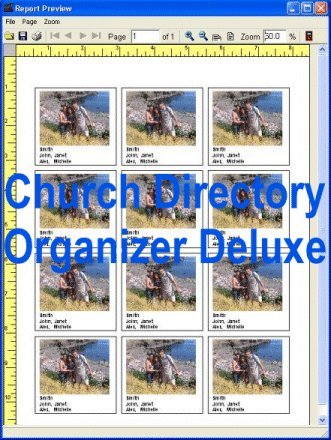 Church Directory Organizer Deluxe