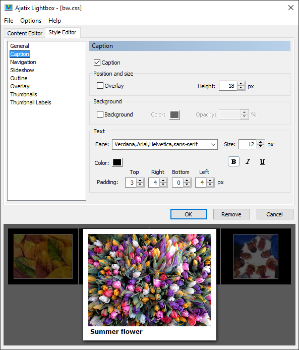 Lightbox Dreamweaver Extension