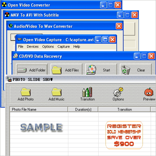 All 39 DBS Multimedia Software Suite