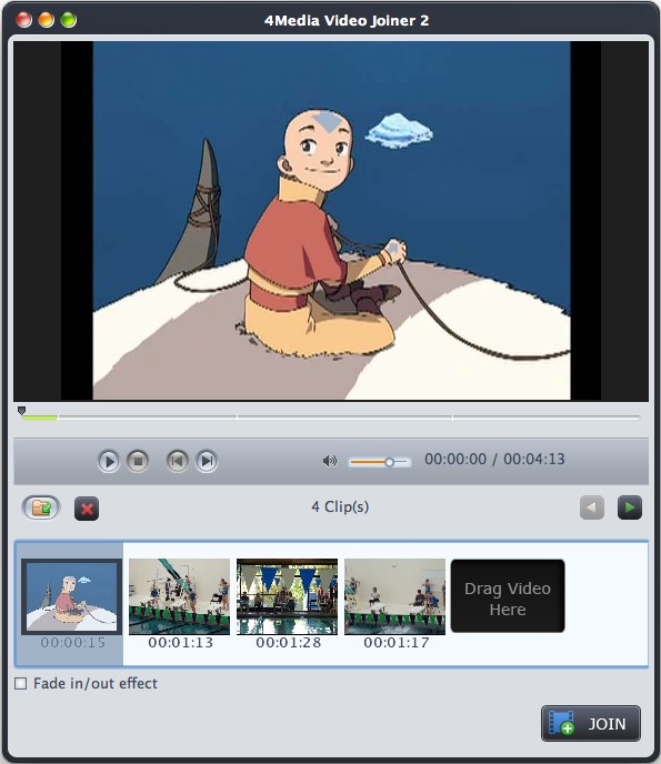 4Media Video Joiner for Mac