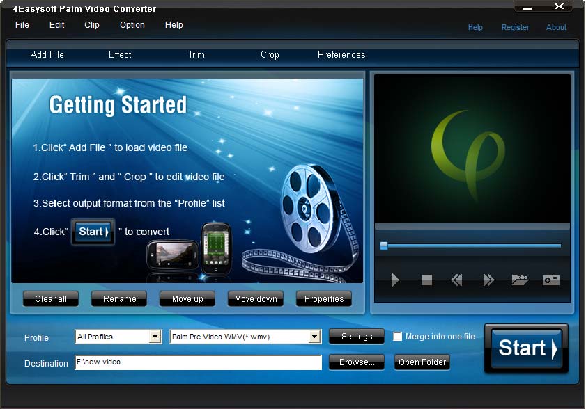 4Easysoft Palm Video Converter