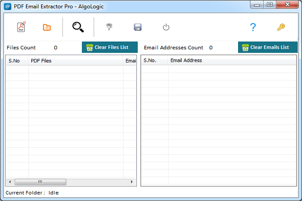 PDF File Email Extractor