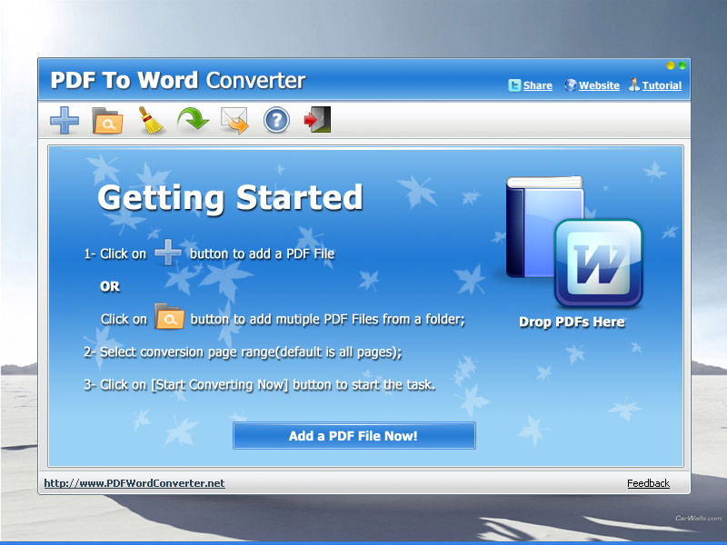 PDF To WORD Converter