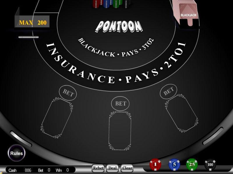 Pontoon Blackjack