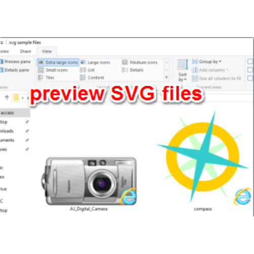 VeryUtils SVG Viewer Extension for Windows Explore