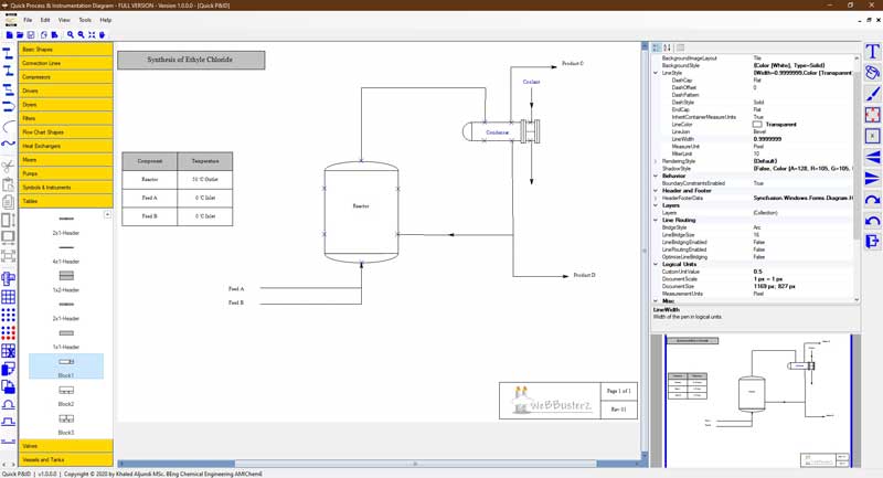 Quick Process and Instrumentation Diagram