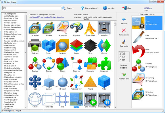 Sib Icon Catalog