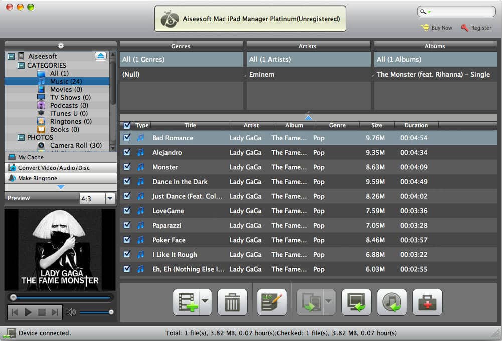 Aiseesoft Mac iPad Manager Platinum