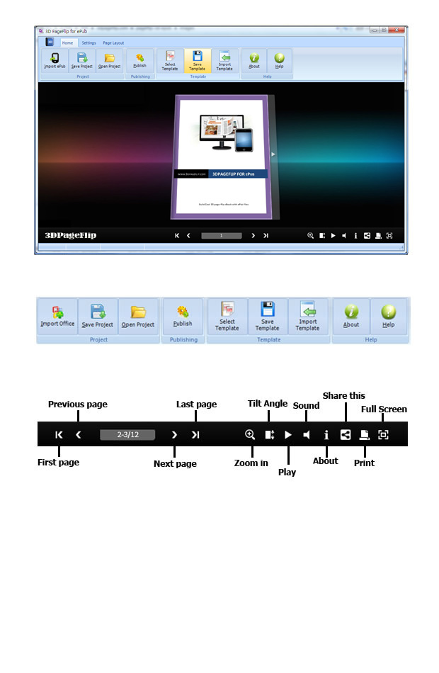 Flipping Book 3D for ePub