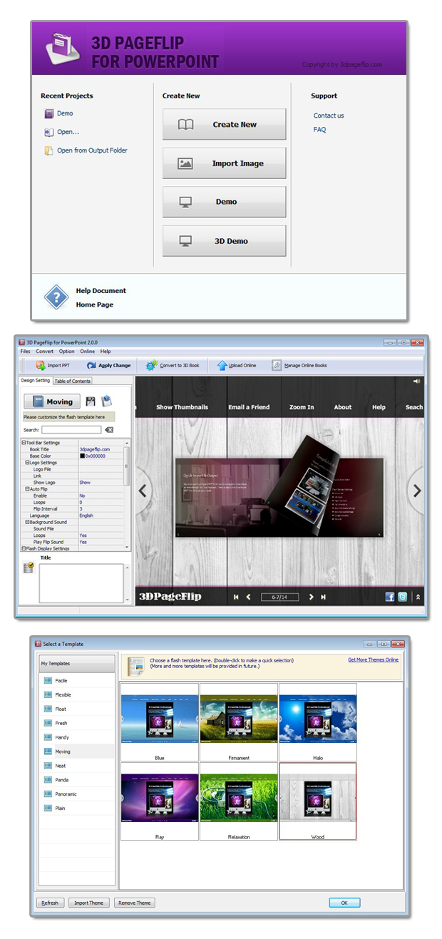 3DPageFlip for PowerPoint