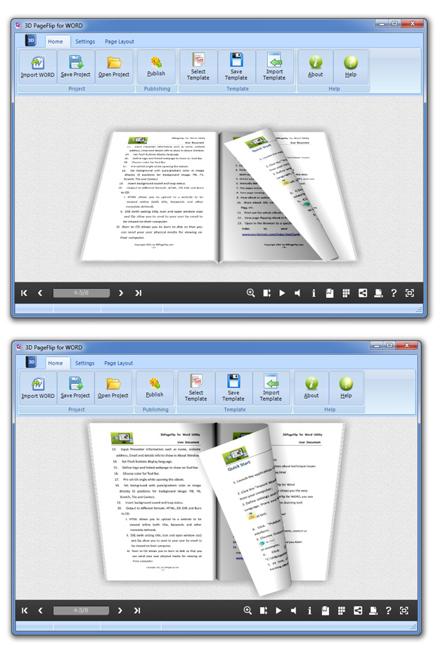 3DPageFlip for WORD