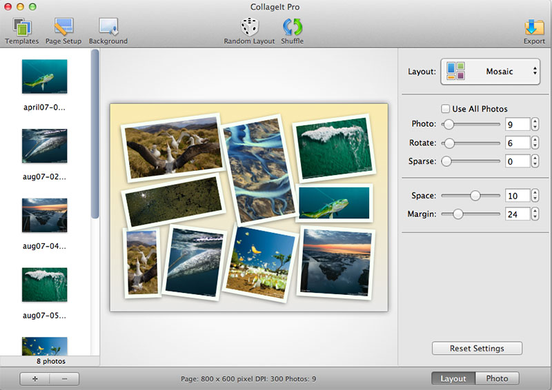 CollageIt for Mac