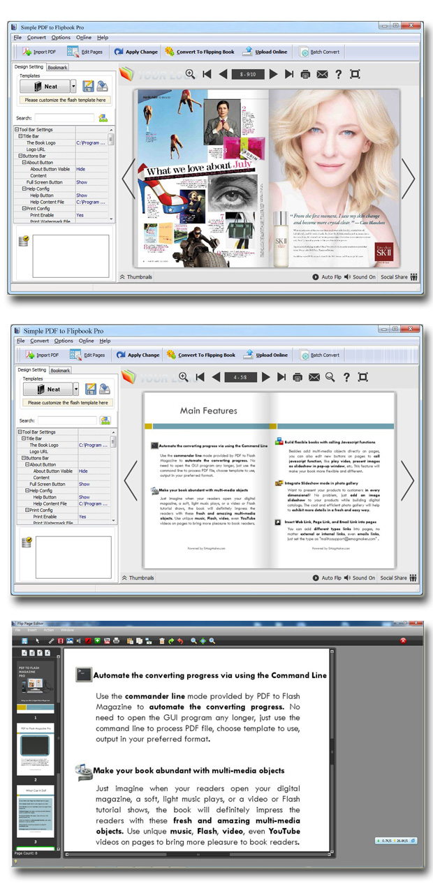 Simple PDF to Flipbook Pro