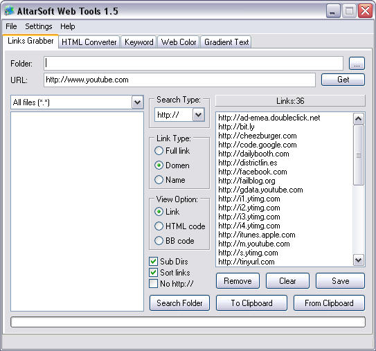 Altarsoft Web Tools