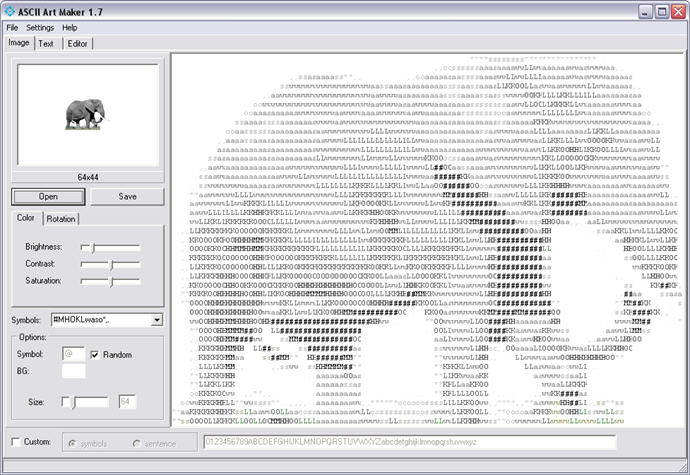 ASCII Art Maker