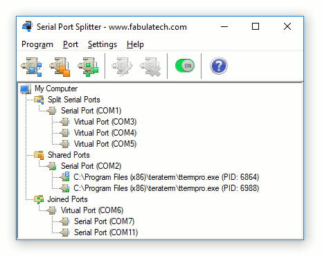 Serial Port Splitter