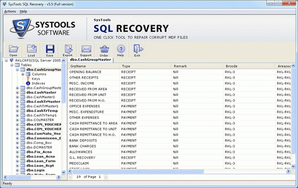 Toolbox For SQL Recovery
