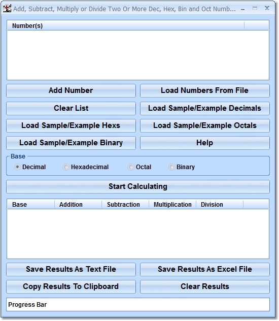 Add, Subtract, Multiply or Divide Two Or More Deci
