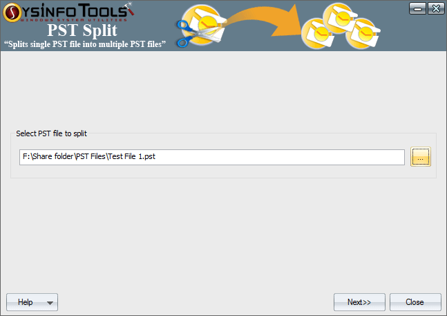 MailConverterTools Outlook PST Splitter