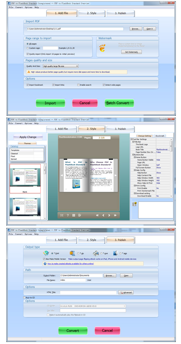 FlashBook Printer