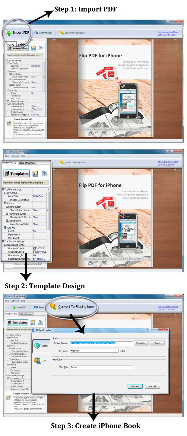Flip PDF for iPhone