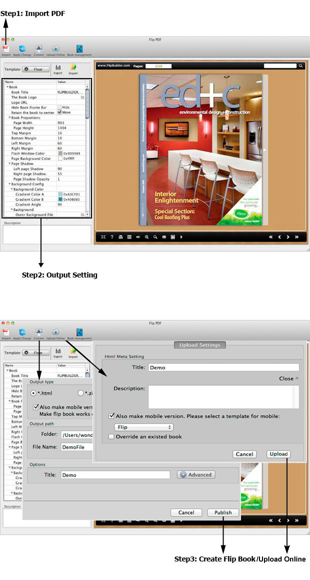 Flip PDF for Mac