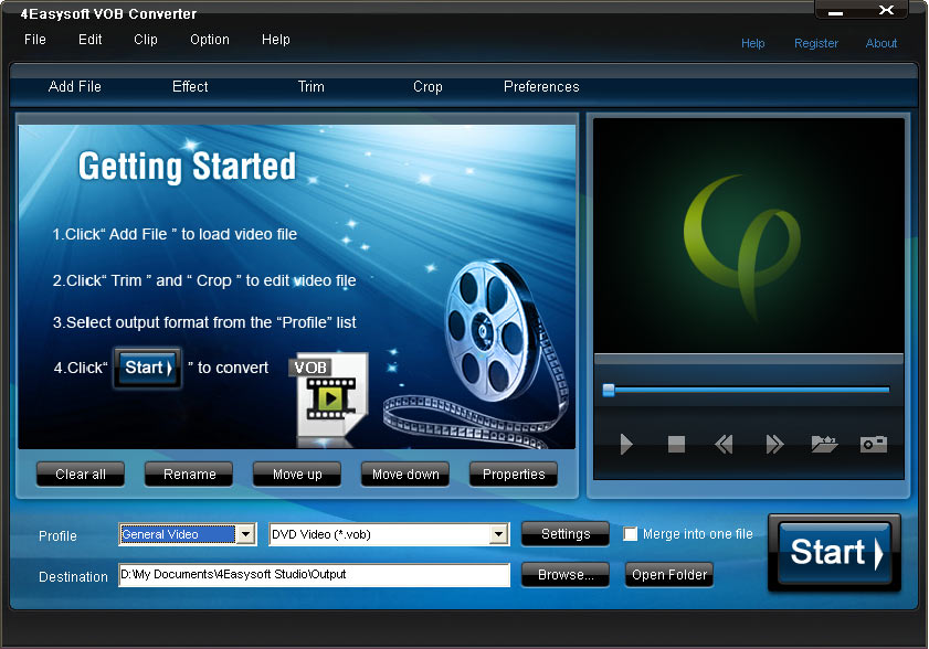 4Easysoft VOB Converter