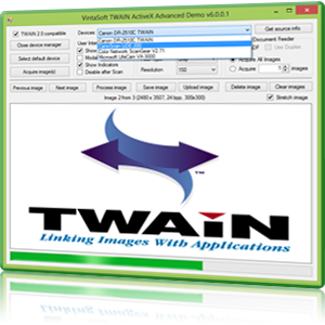 VintaSoft Twain ActiveX Control