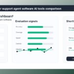 AI customer support agent software AI tools comparison