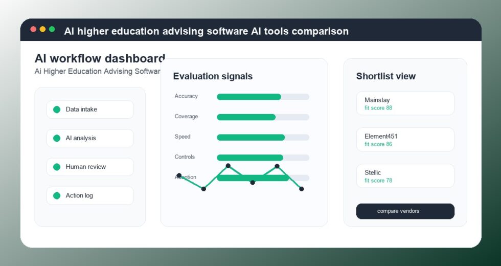 Best AI Higher Education Advising Software Tools 2026