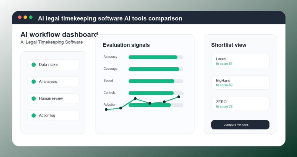 Best AI Legal Timekeeping Software Tools 2026