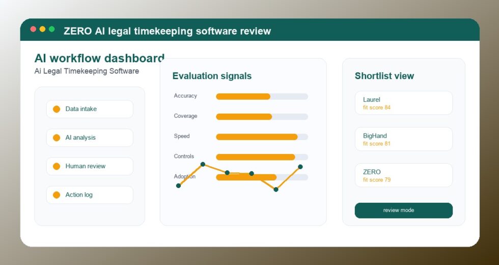 ZERO Review 2026: AI Legal Timekeeping Software