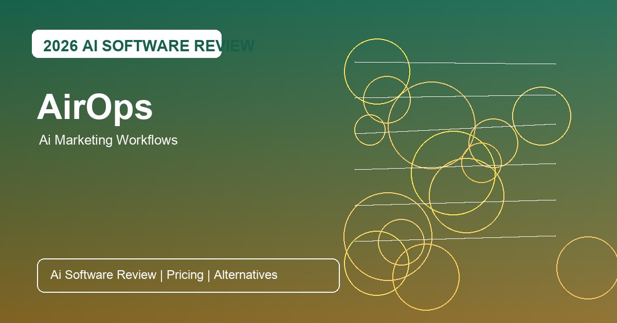 AirOps Review for AI marketing workflows
