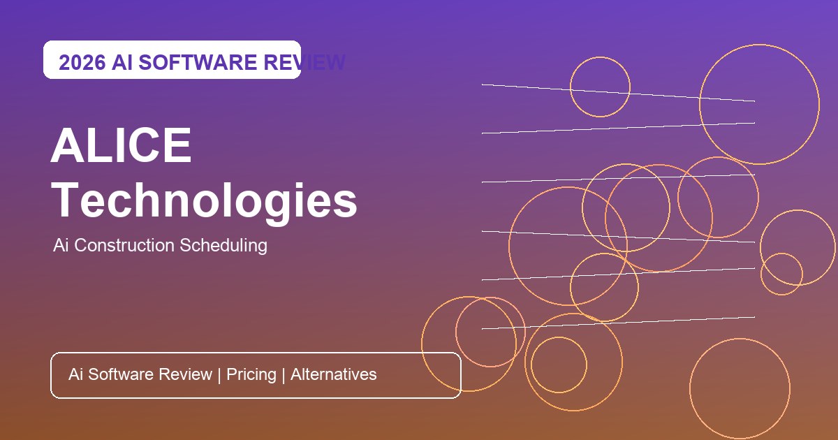 ALICE Technologies Review for AI construction scheduling