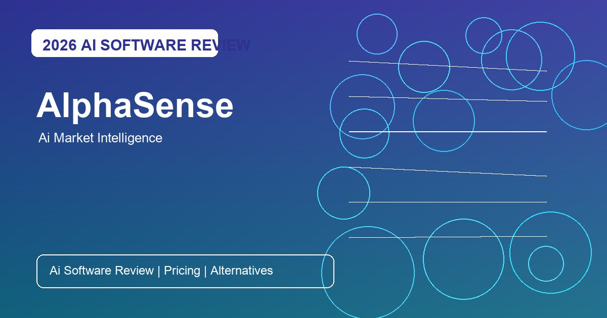AlphaSense Review for AI market intelligence