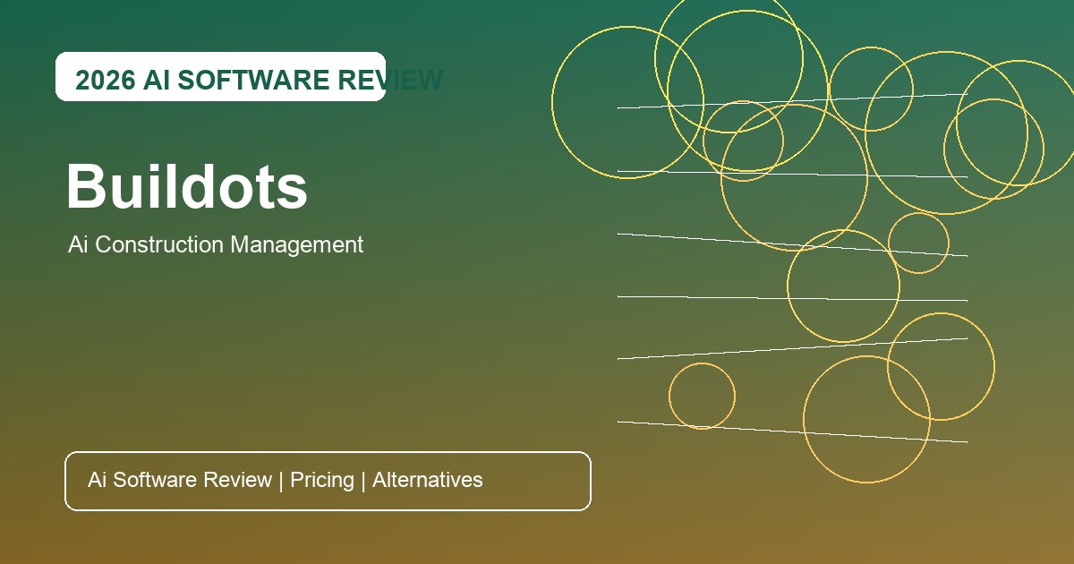 Buildots Review for AI construction management