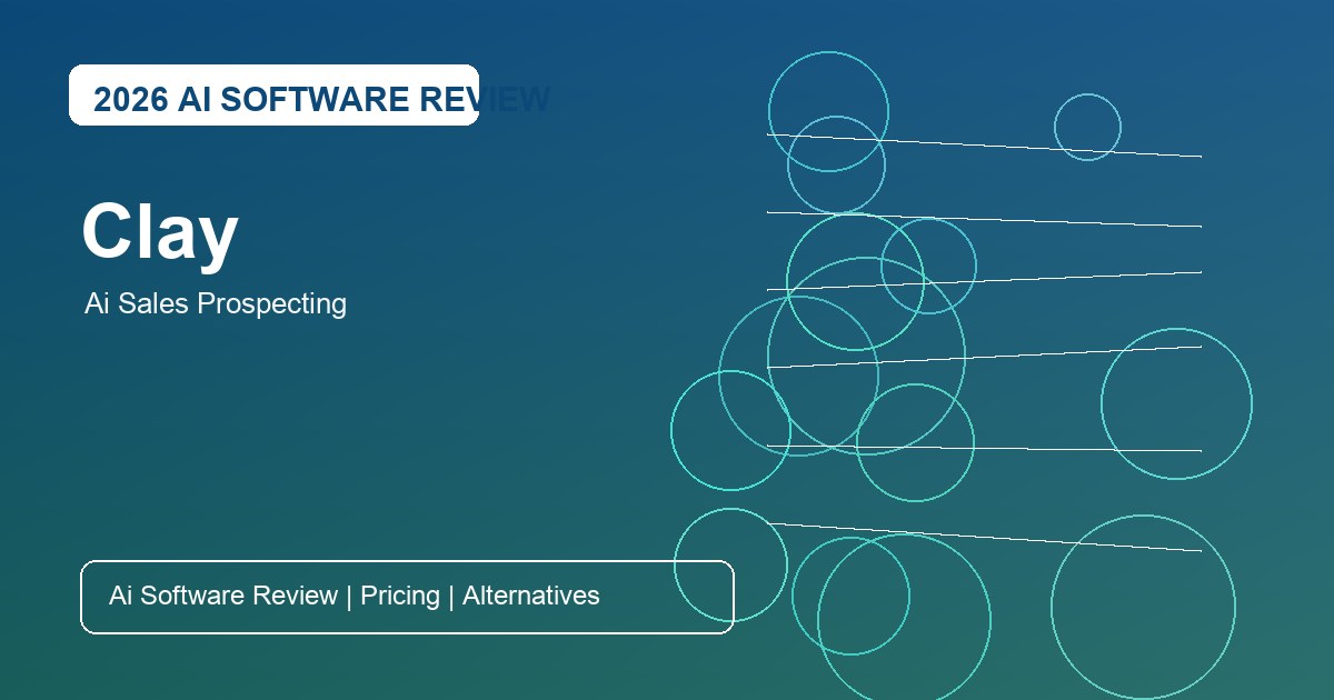 Clay Alternatives for AI sales prospecting