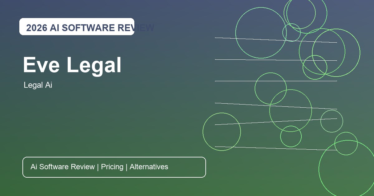 Eve Legal Review for legal AI