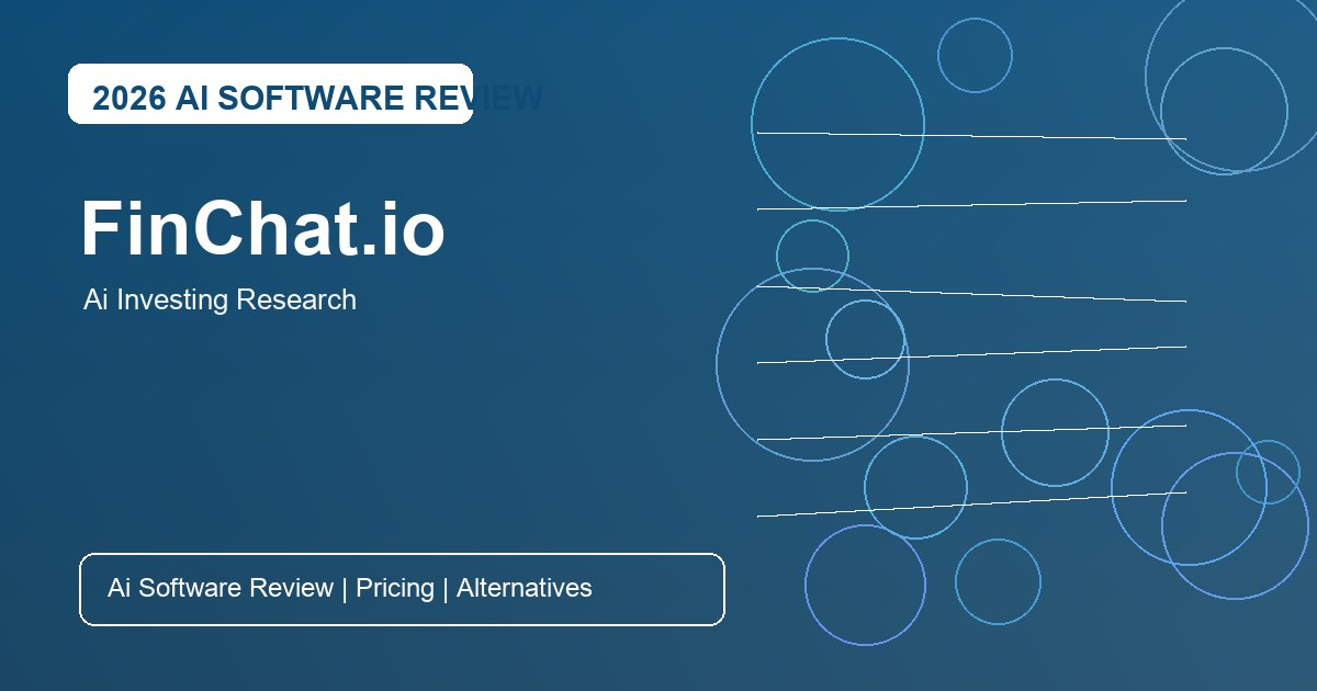 FinChat.io Alternatives for AI investing research